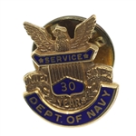 10K YELLOW GOLD U.S. GOVERNMENT & EMPLOYEE SERVICE PINS