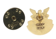 10K YELLOW GOLD U.S. GOVERNMENT & EMPLOYEE SERVICE PINS