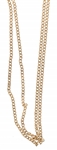 14K YELLOW GOLD DIAMOND CROSS PENDANT NECKLACE 
