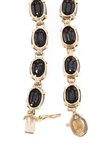 10K YELLOW GOLD SAPPHIRE BRACELET