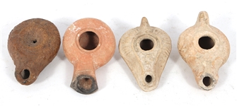 ROMAN & GREEK OIL LAMPS - LOT OF 14