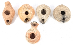 ROMAN & GREEK OIL LAMPS - LOT OF 14