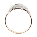 MEN'S 10K YELLOW GOLD MASONIC FRATERNAL RING 