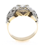 10K YELLOW GOLD SHRINER'S MASONIC FRATERNAL RING