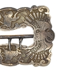 10K YELLOW GOLD MEXICAN REVOLUTION ERA SASH BUCKLE