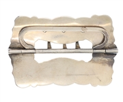 10K YELLOW GOLD MEXICAN REVOLUTION ERA SASH BUCKLE