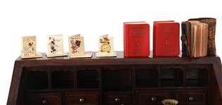 AMERICAN MINIATURE SALESMAN SAMPLE DESK