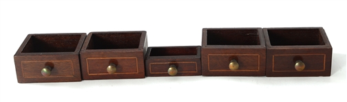 AMERICAN MINIATURE SALESMAN SAMPLE DESK