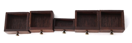 AMERICAN MINIATURE SALESMAN SAMPLE DESK