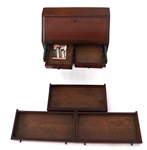 AMERICAN MINIATURE SALESMAN SAMPLE DESK