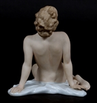 WALLENDORF PORCELAIN FEMALE NUDE FIGURINE
