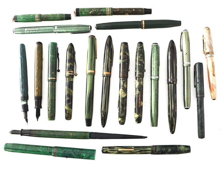 FOUNTAIN PENS - SHEAFFER, PARKER, WEAREVER & MORE