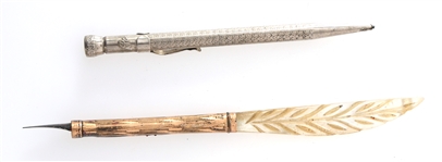 GOLD FILLED & STERLING SILVER OVERLAY PENS & PENCILS