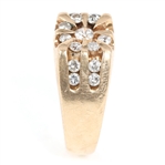 MEN'S 14K YELLOW 0.74 CTW DIAMOND FASHION RING