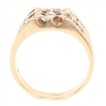 MEN'S 14K YELLOW 0.74 CTW DIAMOND FASHION RING