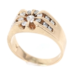 MEN'S 14K YELLOW 0.74 CTW DIAMOND FASHION RING
