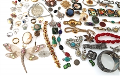 COSTUME JEWELRY - BRACELETS, NECKLACES, RINGS, & MORE