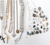 COSTUME JEWELRY - BRACELETS, ROSARIES, BROOCHES & MORE