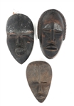 AFRICAN IVORY COAST DAN MASKS