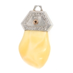 14K GOLD FRATERNAL ELKS LODGE ELK'S TOOTH CHARMS