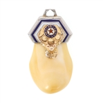 14K GOLD FRATERNAL ELKS LODGE ELK'S TOOTH CHARMS