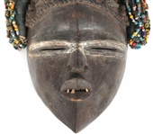 AFRICAN IVORY COAST LIBERIA DAN MASK
