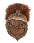 AFRICAN CONGO CARVED WOOD MASKS