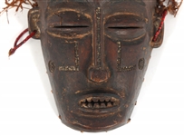 AFRICAN CONGO CARVED WOOD MASKS