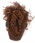 AFRICAN CONGO CARVED WOOD MASKS