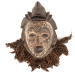 AFRICAN PUNU MUKUDJ DANCE MASK