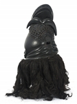 AFRICAN SIERRA LEONE SANDE SOCIETY HELMET MASK