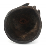 AFRICAN SIERRA LEONE SANDE SOCIETY HELMET MASK