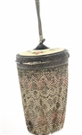 RIPLEY & GOWEN CO STERLING SILVER TOP ENAMEL MESH PURSE
