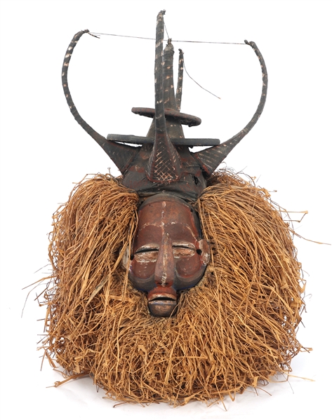 AFRICAN CONGO YAKA NDEEMBA MASK