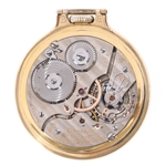MEN'S HAMILTON GOLD FILLED CASE RAILROAD POCKET WATCH