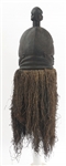 AFRICAN SIERRA LEONE SANDE SOCIETY HELMET MASK