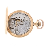 MEN'S ELGIN GOLD FILLED HUNTER'S CASE POCKET WATCH