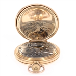 MEN'S ELGIN GOLD FILLED HUNTER'S CASE POCKET WATCH