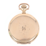 MEN'S ELGIN GOLD FILLED HUNTER'S CASE POCKET WATCH