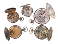 .900 & .925 SILVER CASE WATCHES - FOR PARTS OR REPAIRS
