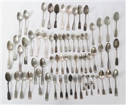 AMERICAN SILVER PLATED & NICKEL FLATWARE