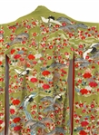 JAPANESE EMBROIDERED SILK KIMONO