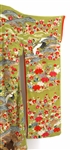 JAPANESE EMBROIDERED SILK KIMONO