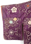 JAPANESE EMBROIDERED SILK KIMONO