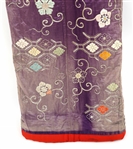 JAPANESE EMBROIDERED SILK KIMONO