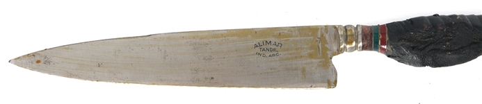 ALIMAR TANDIL ALLIGATOR TOE GAUCHO KNIFE