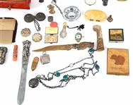 VANITY/DESK ITEMS - BOXES, WAX SEAL STAMPS, & MORE