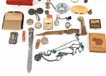 VANITY/DESK ITEMS - BOXES, WAX SEAL STAMPS, & MORE