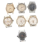 MENS WRISTWATCHES - HAMILTON, OMEGA, GRUEN, & MORE