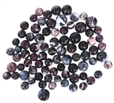 EARLY 20th C. PURPLE SLAG GLASS MARBLES